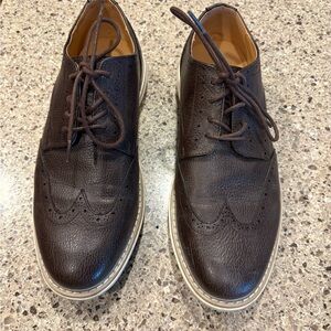 Nautica Men’s Dark Brown Derby Oxfords